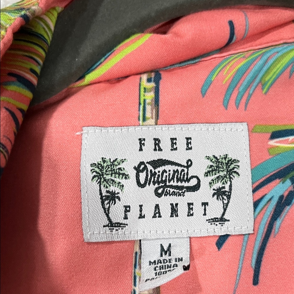 Free Planet Kids One Piece - Coral and Multicolor